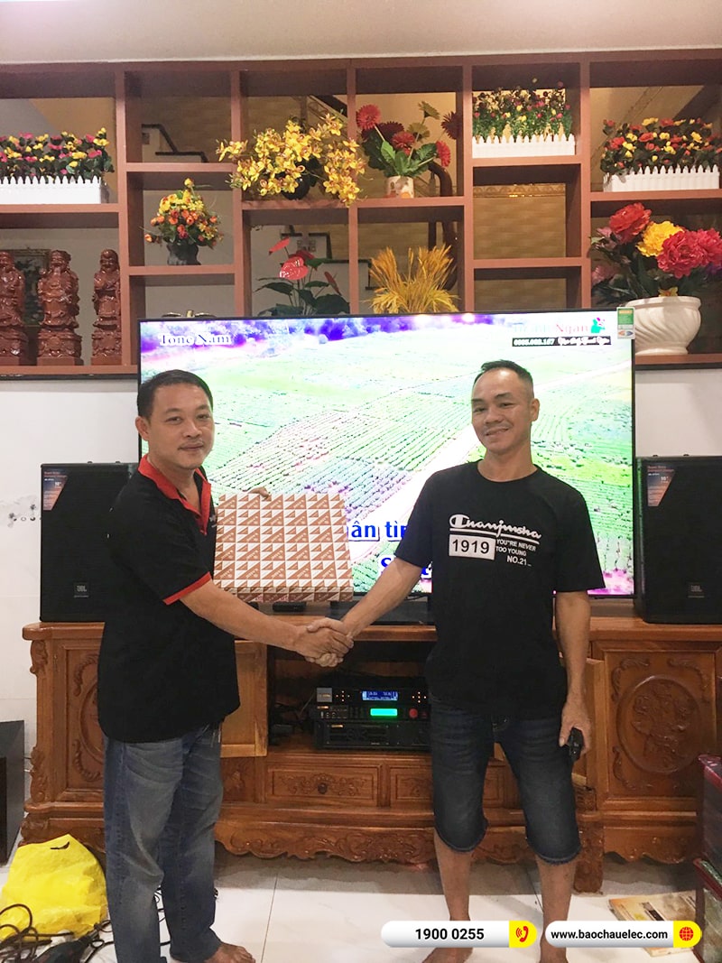 Lắp đặt dàn karaoke trị giá gần 50 triệu cho chị Tuyết tại Bình Dương (JBL MTS10, VM620A, BPR-5600, JBL A100P, BJ-U500) 