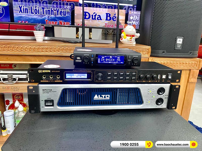 Dàn karaoke gia đình chú Năm 