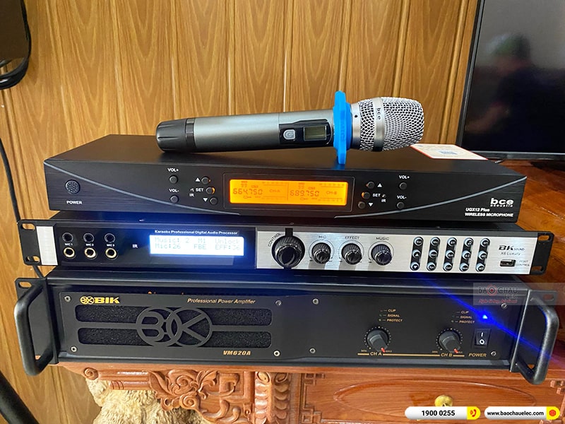 Lắp đặt dàn karaoke trị giá hơn 60 triệu cho chú Rực tại Bình Dương
