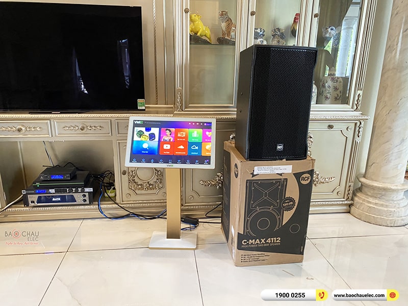 Lắp đặt dàn karaoke gia đình cô Uyên tại Bình Dương