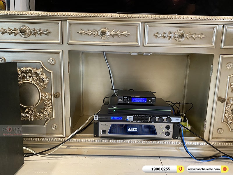 Lắp đặt dàn karaoke gia đình cô Uyên tại Bình Dương