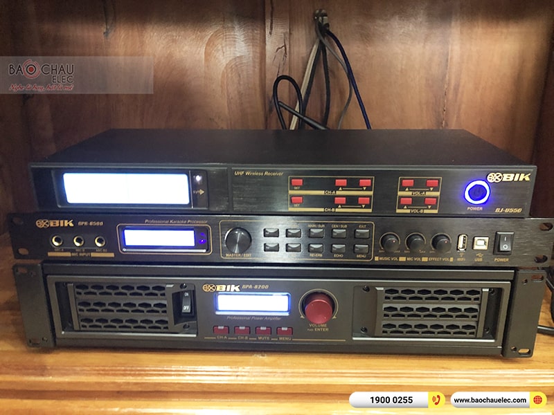 Lắp đặt dàn karaoke trị giá hơn 80 triệu cho anh Đại tại Bình Dương