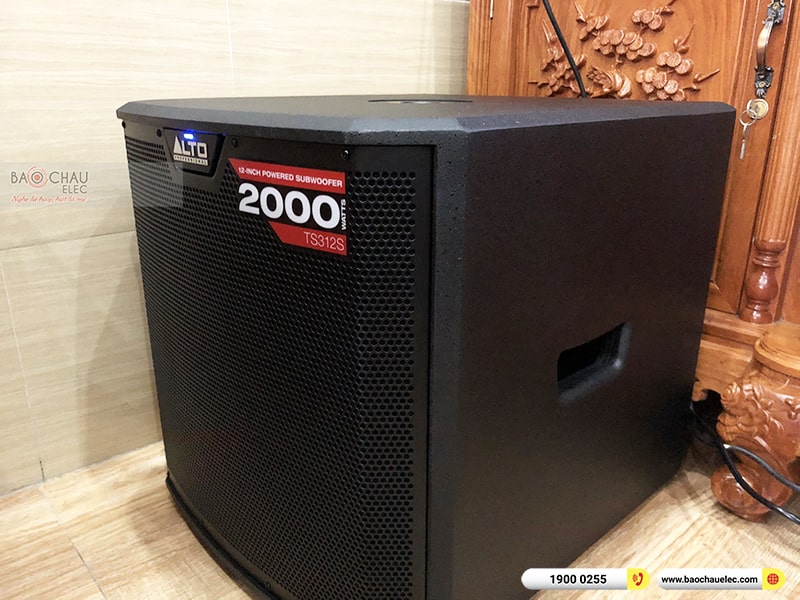 Lắp đặt dàn karaoke trị giá hơn 80 triệu cho anh Đại tại Bình Dương