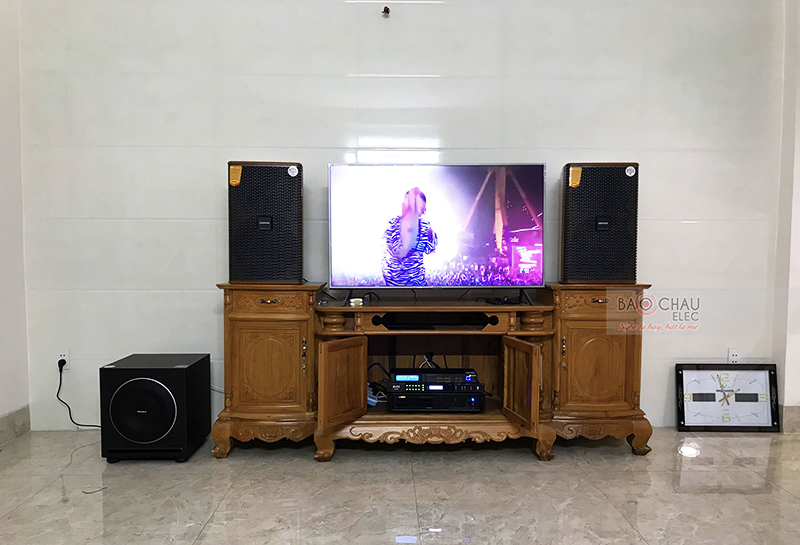 Dàn karaoke gia đình anh Hiệp h5