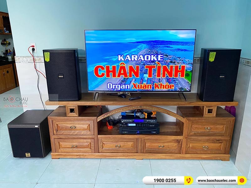 Dàn karaoke gia đình anh Hợi
