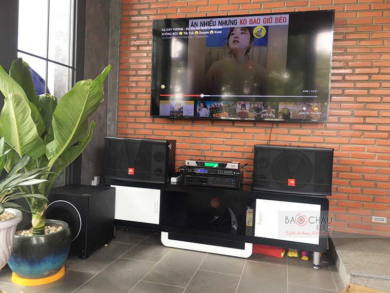 Dàn karaoke gia đình anh Kiên tại Bình Dương 