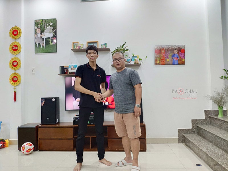 Dàn karaoke JBL gia đình chị Thùy ở Bình Dương h6