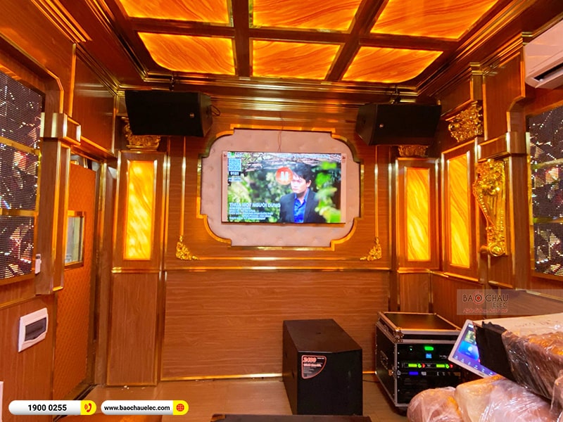 Lắp đặt d&agrave;n karaoke trị gi&aacute; hơn 100 triệu cho anh Tr&igrave;nh tại B&igrave;nh Dương