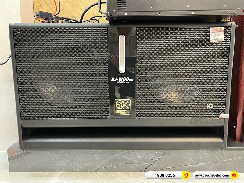 Lắp đặt dàn karaoke trị giá hơn 70 triệu cho chị Vân tại Cần Thơ (JBL XS12, AAP TD8004, KX180A, BJ-W88 Plus, JBL VM300) 