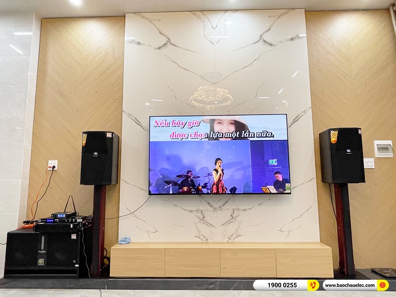 Lắp đặt dàn karaoke trị giá hơn 70 triệu cho chị Vân tại Cần Thơ (JBL XS12, AAP TD8004, KX180A, BJ-W88 Plus, JBL VM300) 