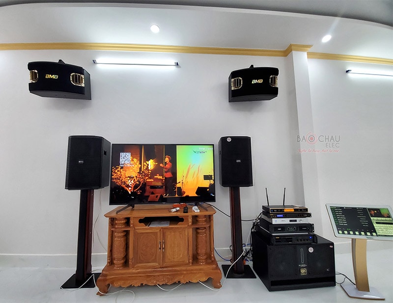 Dàn karaoke cao cấp cho gia đình anh Cần ở Cái Răng h8