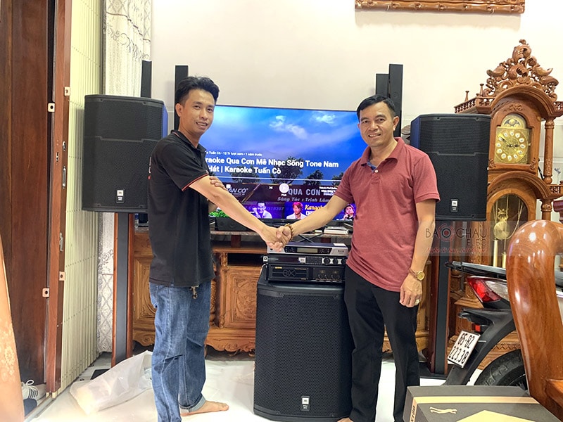 Dàn karaoke cao cấp của gia đình anh Đẳng ở Ninh Kiều h5