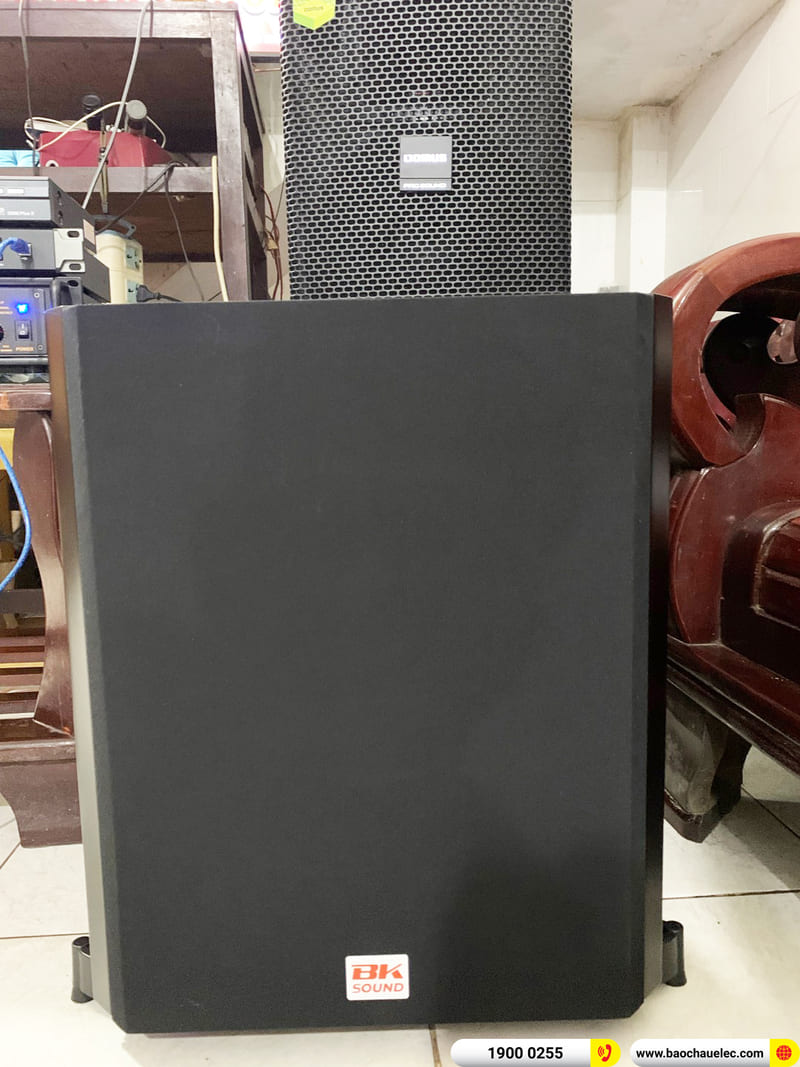 Lắp đặt dàn karaoke Domus 32tr cho anh Ân ở Cần Thơ (DP6120 MAX, VM 620A, KP500, U900 Plus X, SW612-C)