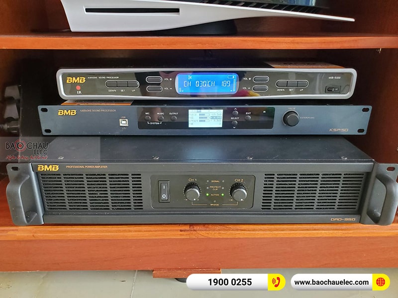 Dàn karaoke gia đình anh Bảo Anh