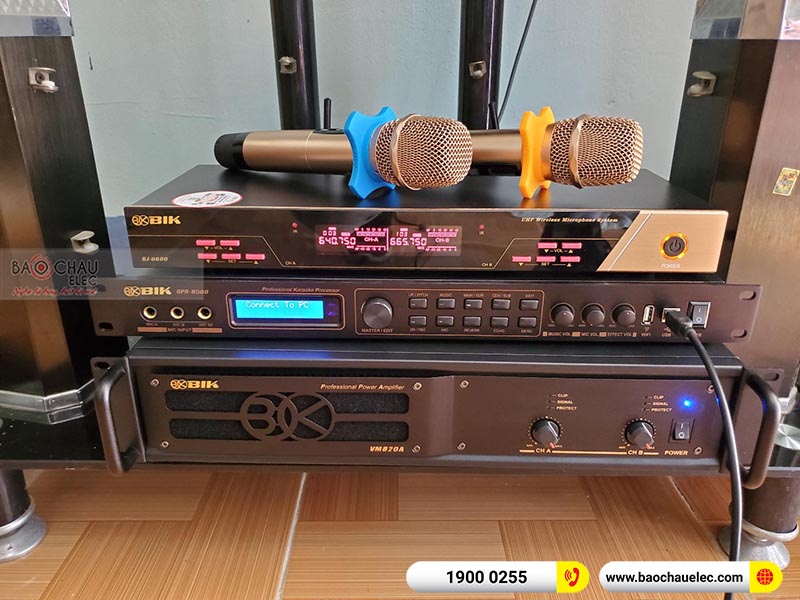 Dàn karaoke gia đình anh Hai