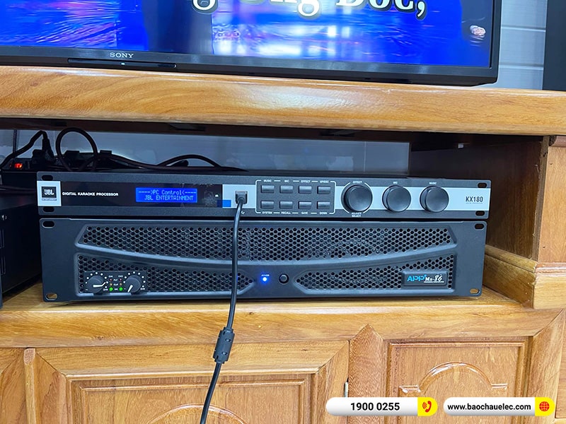 Lắp đặt dàn karaoke trị giá hơn 60 triệu cho anh Hiệp tại Cần Thơ (BMB CSS 1212SE, VM820A, APP MZ86, KX180A, BJ-W88 Plus) 