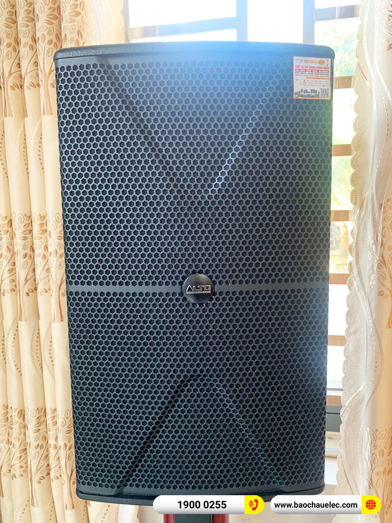 Lắp đặt dàn karaoke trị giá khoảng 40 triệu cho anh Hưng tại Cần Thơ (Alto AT2000II, VM620A, KP500, TX212S, U900 Plus X)