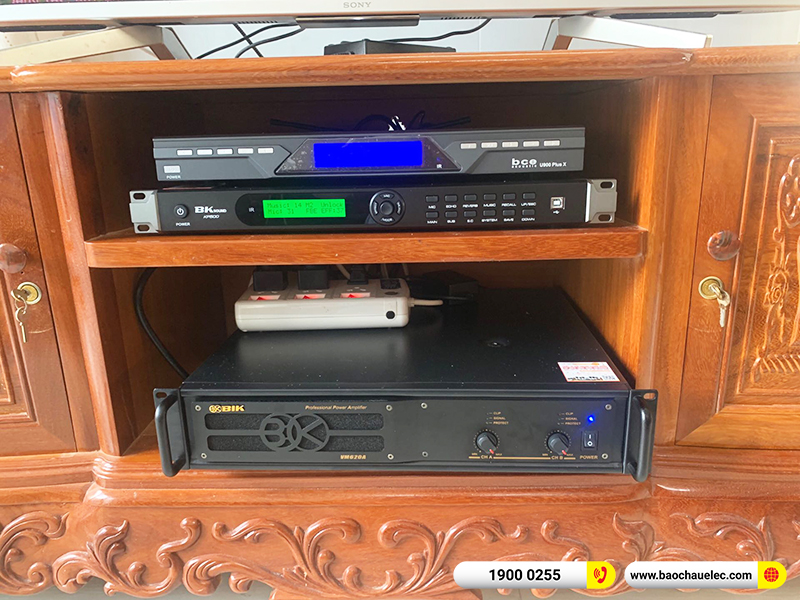Lắp đặt dàn karaoke trị giá khoảng 40 triệu cho anh Hưng tại Cần Thơ (Alto AT2000II, VM620A, KP500, TX212S, U900 Plus X)