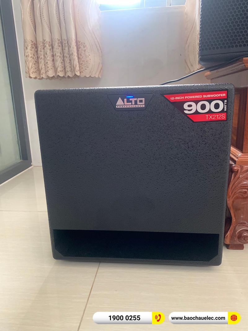 Lắp đặt dàn karaoke trị giá khoảng 40 triệu cho anh Hưng tại Cần Thơ (Alto AT2000II, VM620A, KP500, TX212S, U900 Plus X)