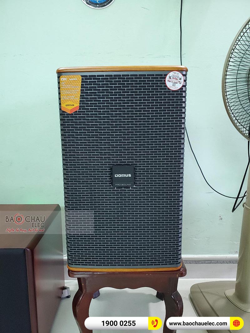 Dàn karaoke gia đình anh Khải