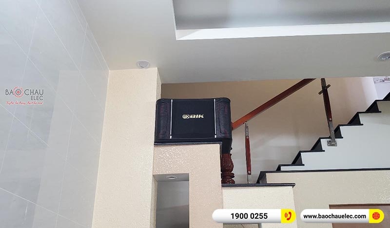 Dàn karaoke gia đình anh Khiêm