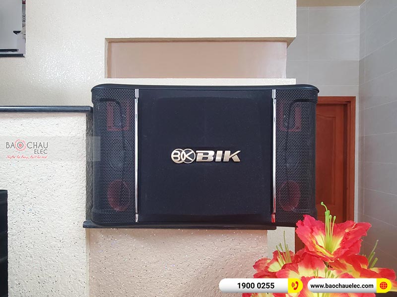 Dàn karaoke gia đình anh Khiêm