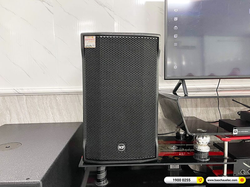 Lắp đặt dàn karaoke trị giá hơn 150 triệu cho anh Lợi tại Bạc Liêu (RCF CMAX 4112, IPS 2700, IPS 3700, KX180A, RCF S8018II, VM200)
