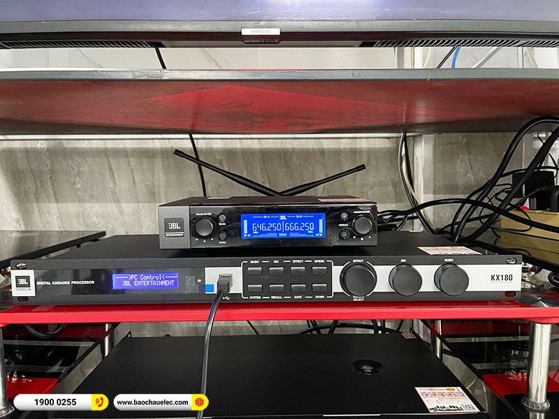Lắp đặt dàn karaoke trị giá hơn 150 triệu cho anh Lợi tại Bạc Liêu (RCF CMAX 4112, IPS 2700, IPS 3700, KX180A, RCF S8018II, VM200)