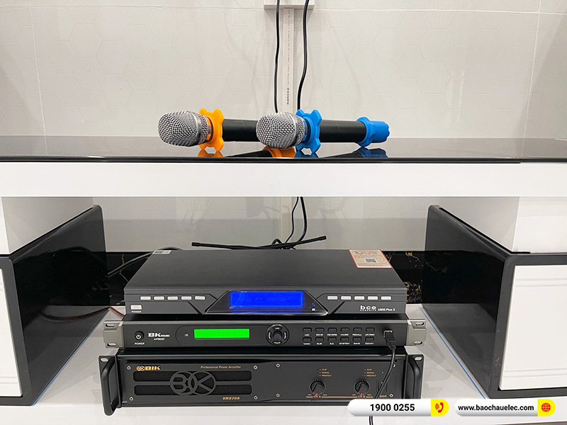 Lắp đặt dàn karaoke trị giá hơn 30 triệu cho anh Nguyên tại Cần Thơ (Alto AT2000II, VM620A, KP500, Alto TX212S, U900 Plus X)
