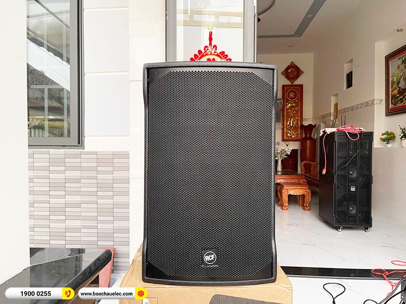 Lắp đặt dàn karaoke trị giá khoảng 70 triệu cho anh Phi tại Cần Thơ (RCF EMAX 3112 MK2, TD8004, BPR-5600, BJ-W88 Plus, VIP3000)