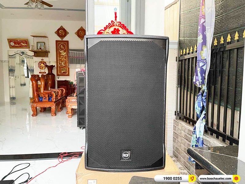 Lắp đặt dàn karaoke trị giá khoảng 70 triệu cho anh Phi tại Cần Thơ (RCF EMAX 3112 MK2, TD8004, BPR-5600, BJ-W88 Plus, VIP3000)