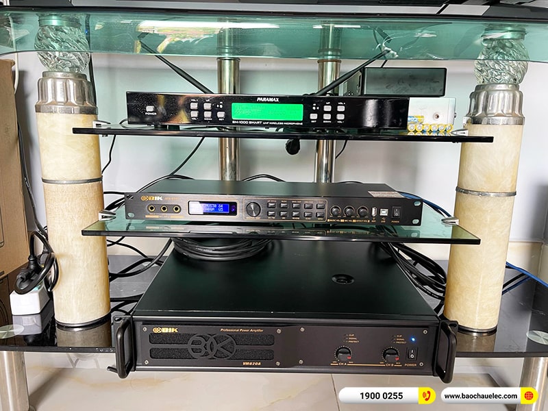 Lắp đặt dàn karaoke trị giá hơn 40 triệu cho anh Phong tại Sóc Trăng (Domus DP6120 Max, VM620A, BPR-8500, Alto TS312S)