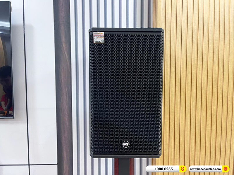 Lắp đặt dàn karaoke trị giá 74tr cho anh Thái tại Cần Thơ (RCF X-MAX 12, VM820A, KX180A, Sub-15W, UGX12 Gold,…)