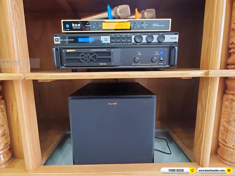 Lắp đặt dàn karaoke trị giá gần 50 triệu cho anh Thống tại Cần Thơ