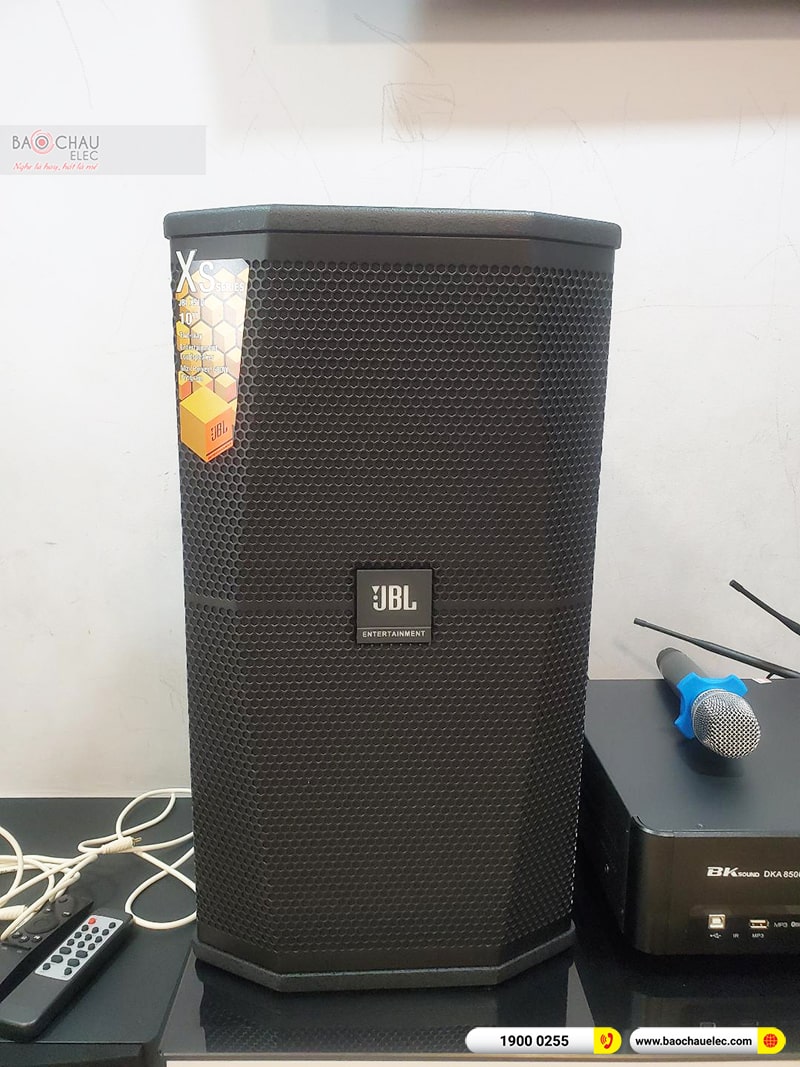 Lắp đặt dàn karaoke trị giá hơn 40 triệu cho anh Tùng tại An Giang (JBL XS10, BKSound DKA 8500, JBL A100P)