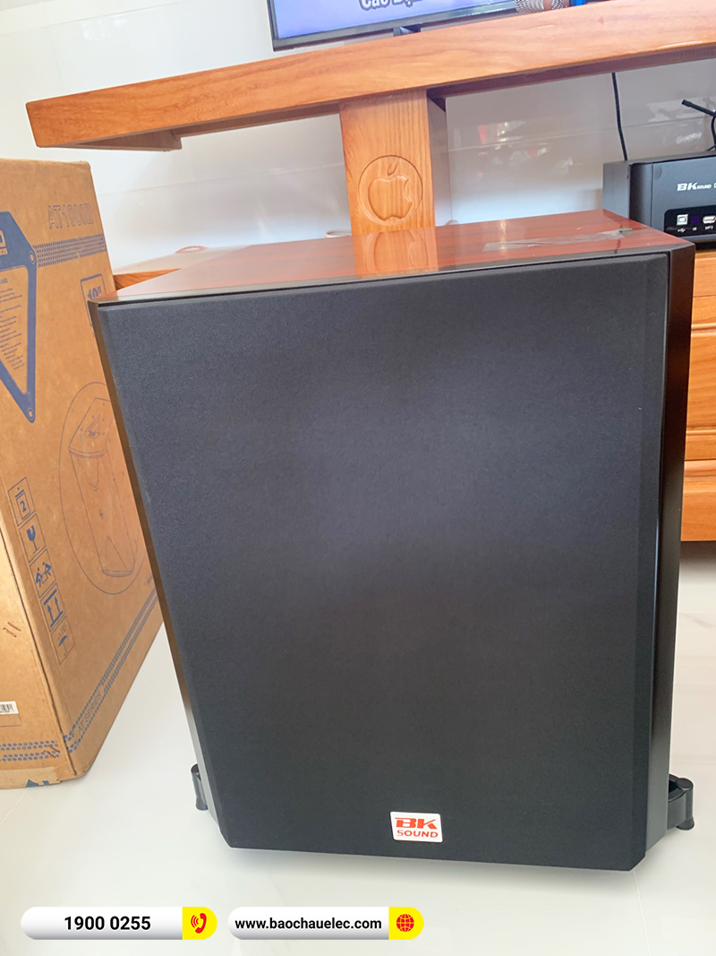 Lắp đặt dàn karaoke trị giá hơn 20 triệu cho chị Lý tại Cần Thơ (Alto AT1000II, BKSound DKA 6500, BKSound SW612) 