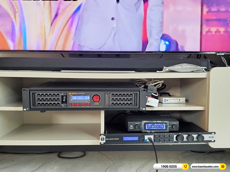 Lắp đặt dàn karaoke trị giá gần 70 triệu cho chị Nhung tại Cần Thơ (BMB CSS 1212SE, BPA-6200, JBL KX180A, JBL A120P, JBL VM300) 