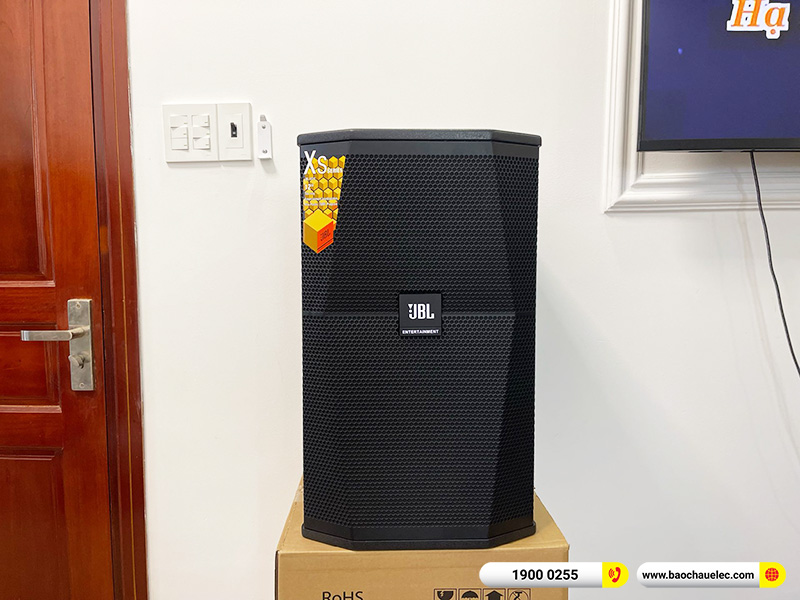 Lắp đặt dàn karaoke gia đình JBL 75tr cho chị Phụng tại Cần Thơ (JBL XS12, Xli2500, K9900II Luxury, JBL A120P, JBL VM300) 