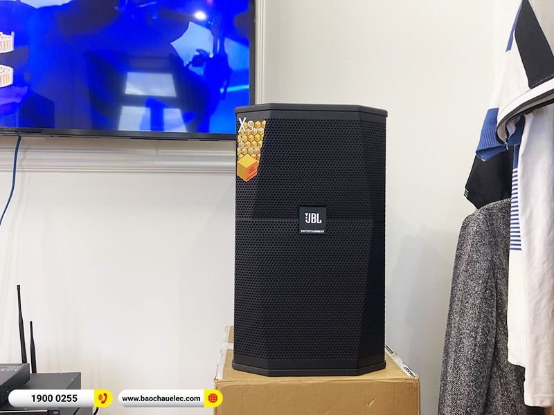 Lắp đặt dàn karaoke gia đình JBL 75tr cho chị Phụng tại Cần Thơ (JBL XS12, Xli2500, K9900II Luxury, JBL A120P, JBL VM300) 