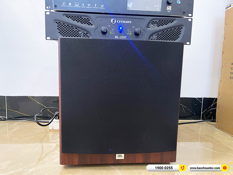 Lắp đặt dàn karaoke gia đình JBL 75tr cho chị Phụng tại Cần Thơ (JBL XS12, Xli2500, K9900II Luxury, JBL A120P, JBL VM300) 