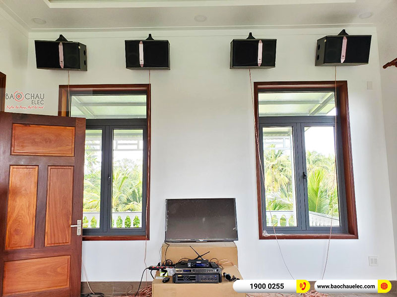 Lắp đặt dàn karaoke gia đình anh Điền tại Cần Thơ