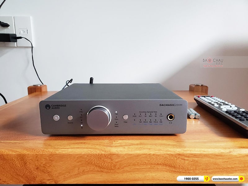 Lắp đặt dàn nghe nhạc trị giá hơn 90 triệu cho anh Trí tại Cần Thơ (BW 603 S2, Marantz PM8006, DAC Cambridge Audio DacMagic 200M) 