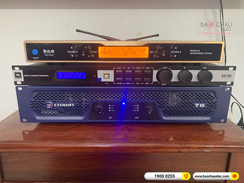 Lắp đặt dàn karaoke anh Quang tại Đà Nẵng