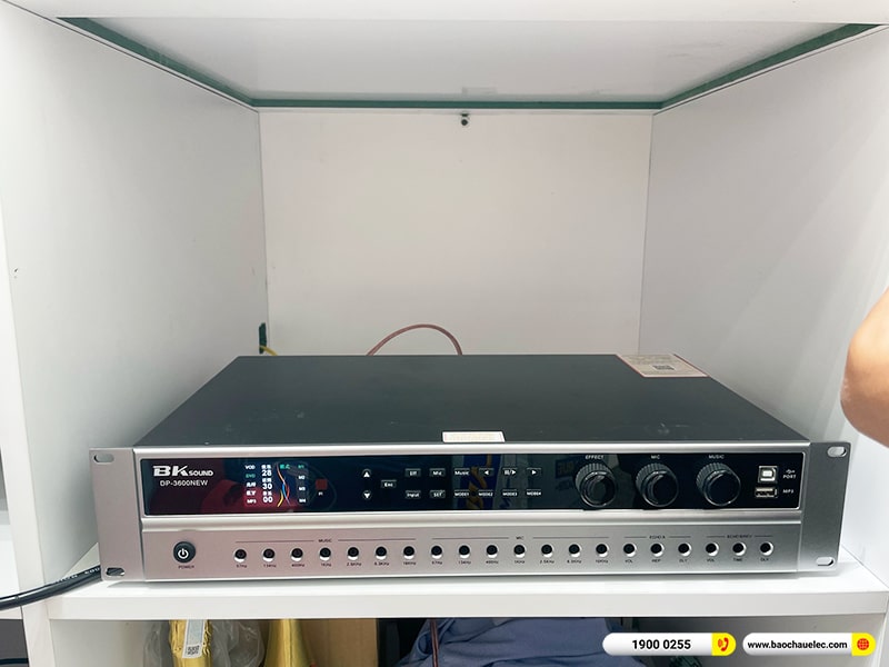 Lắp đặt dàn âm thanh Công ty Cổ phần Thời trang Hòa Thọ tại Đà Nẵng (BIK BJ-S668, BKSound DP3600 New) 