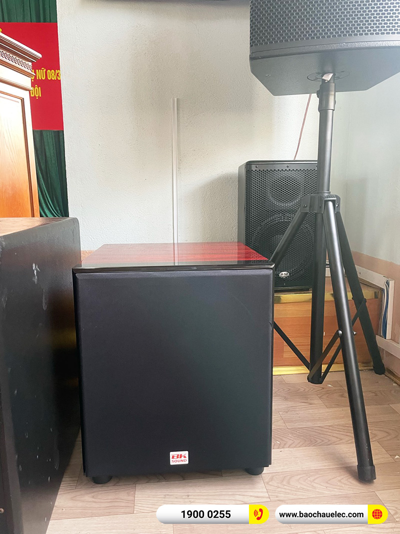 Lắp đặt dàn âm thanh hội trường cho Lữ Đoàn 3 tại Đà Nẵng (Domus DP6150, APP MZ86, X5 Plus, SW815, U900 Plus X)