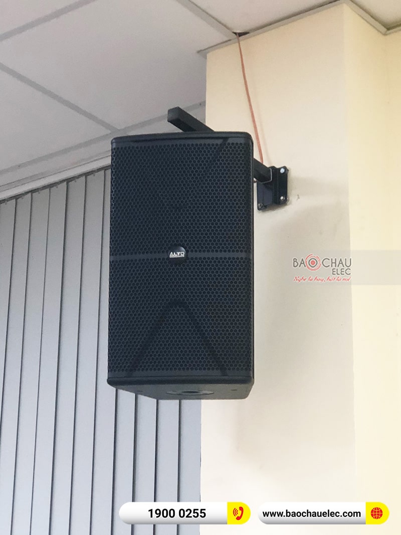 Lắp đặt hệ thống âm thanh hội trường cho ngân hàng tại Quảng Nam 