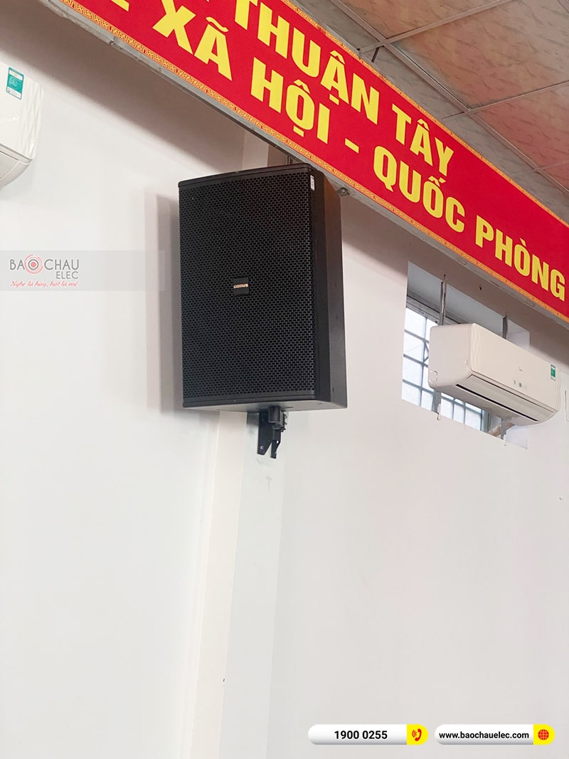 Lắp đặt dàn âm thanh hội trường cho Ủy ban nhân dân phường Hoà Thuận Tây tại Đà Nẵng (Domus DP6150, VM840A, KX180A, RXW 18C, MG16XU,…) 