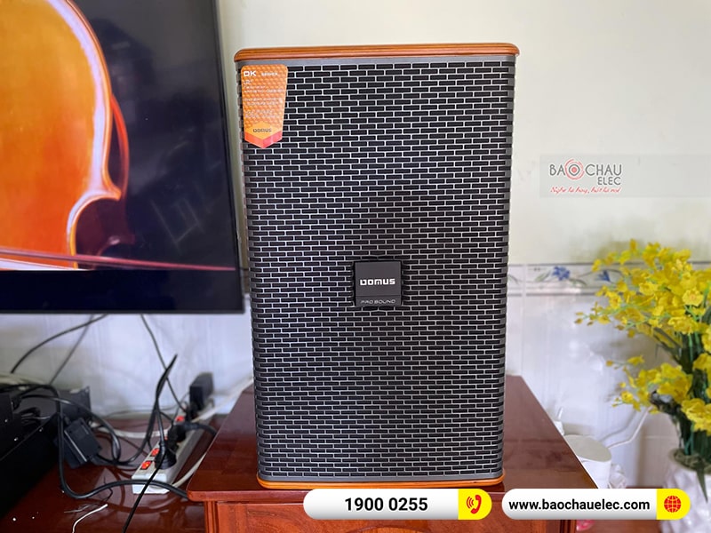 Dàn karaoke gia đình anh Cường