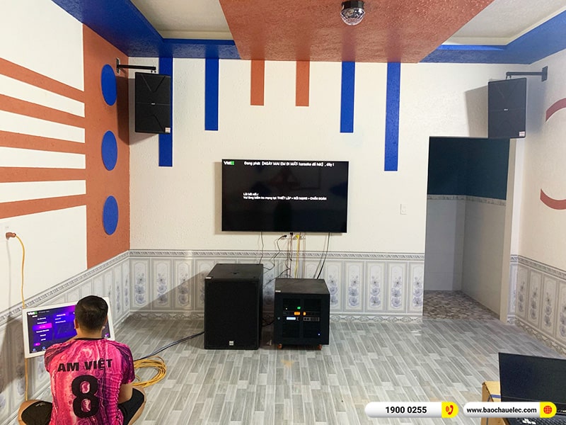 Lắp đặt dàn karaoke trị giá hơn 90 triệu cho anh Đức tại Gia Lai (Alto AT2000II, VM840A, VM820A, X6 Luxury, SXSub18+, UGX12 Gold, 4K Plus 4TB, Màn 22inch)