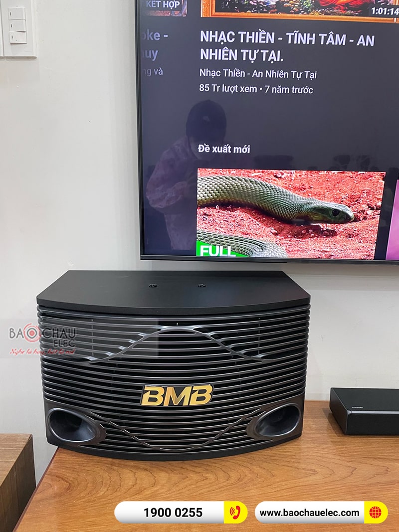 Dàn karaoke gia đình anh Dũng